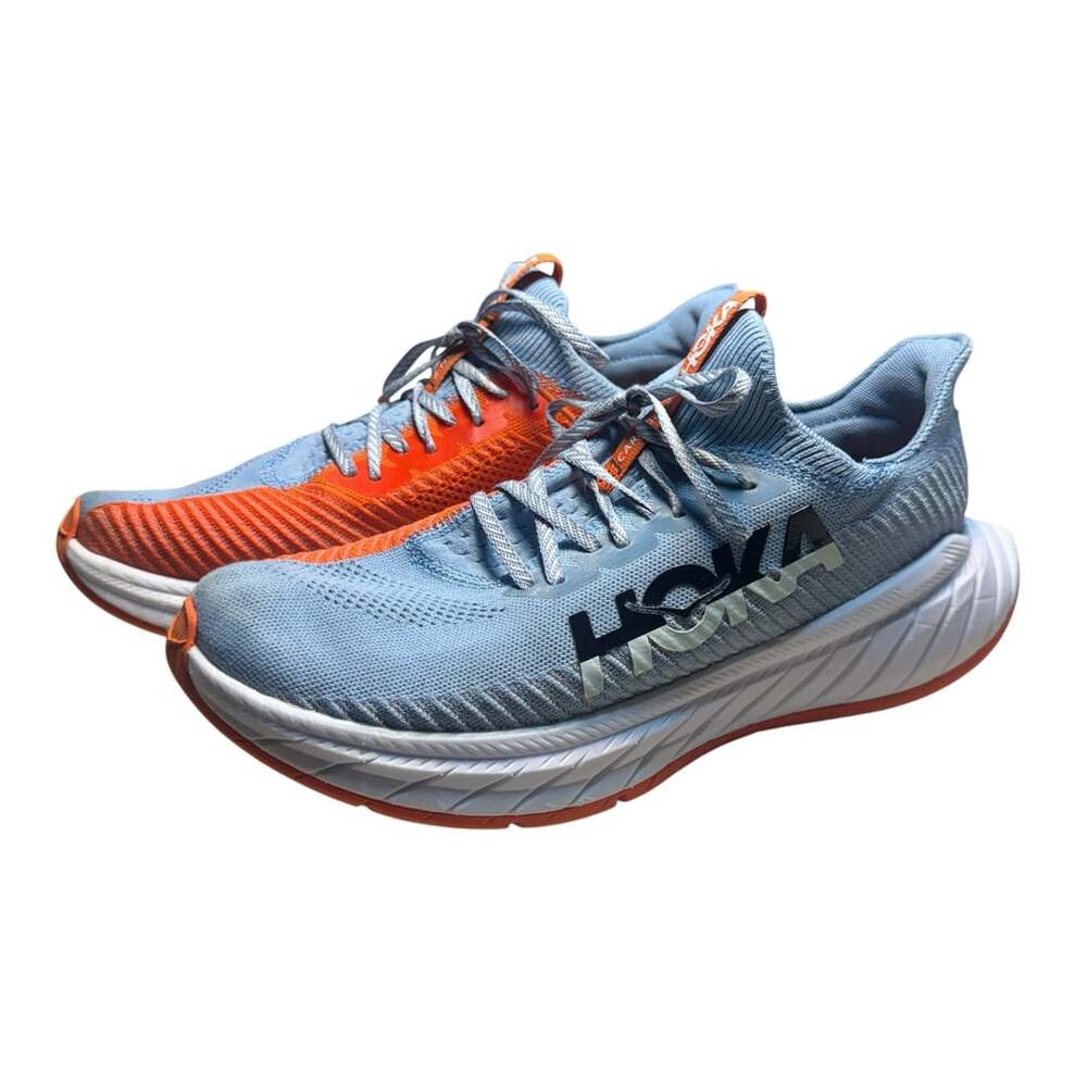 Hoka Carbon X 3 Running Shoes Mountain Spring Puffin's Bill Size 12